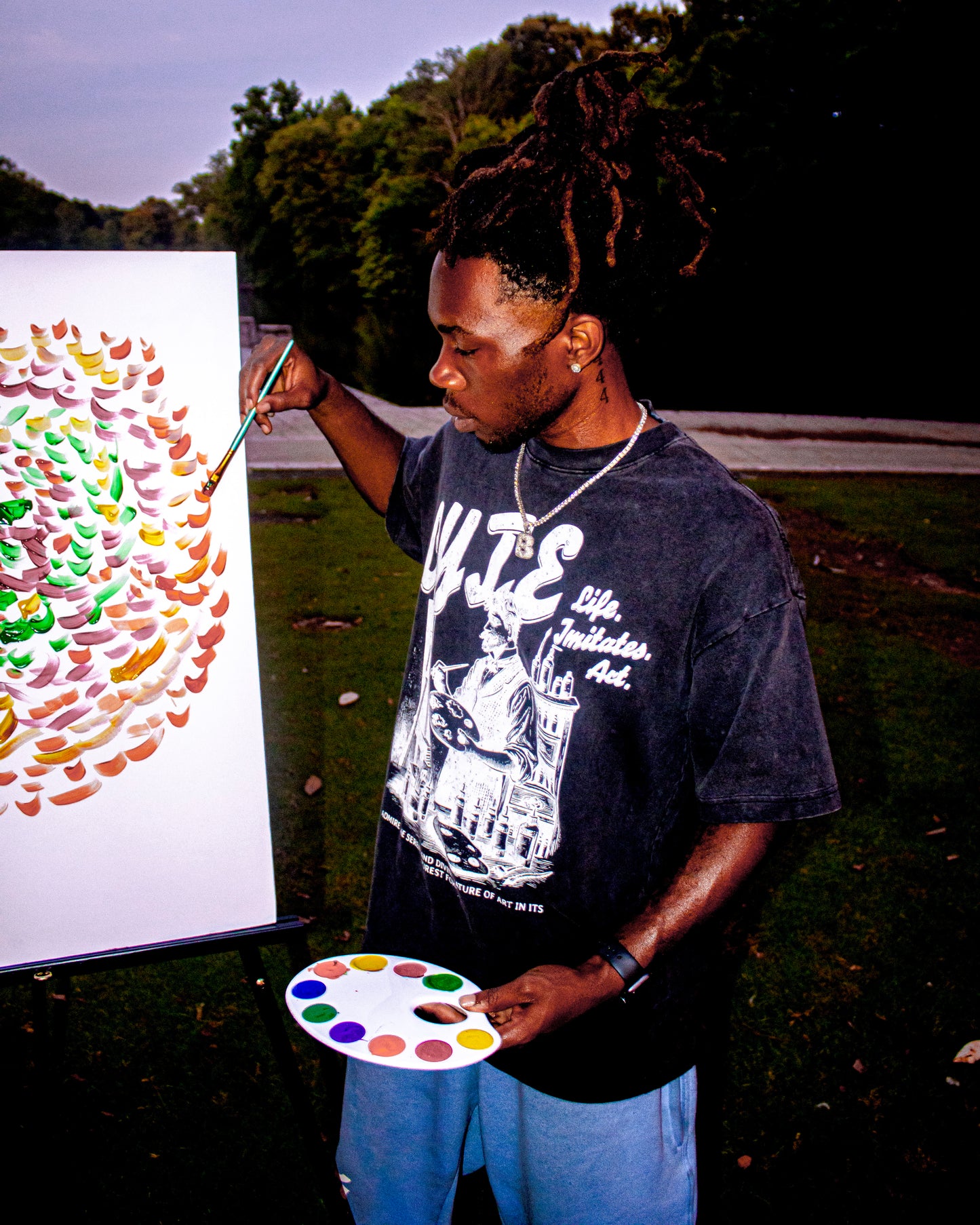 LYTE Art Tee - Smoke