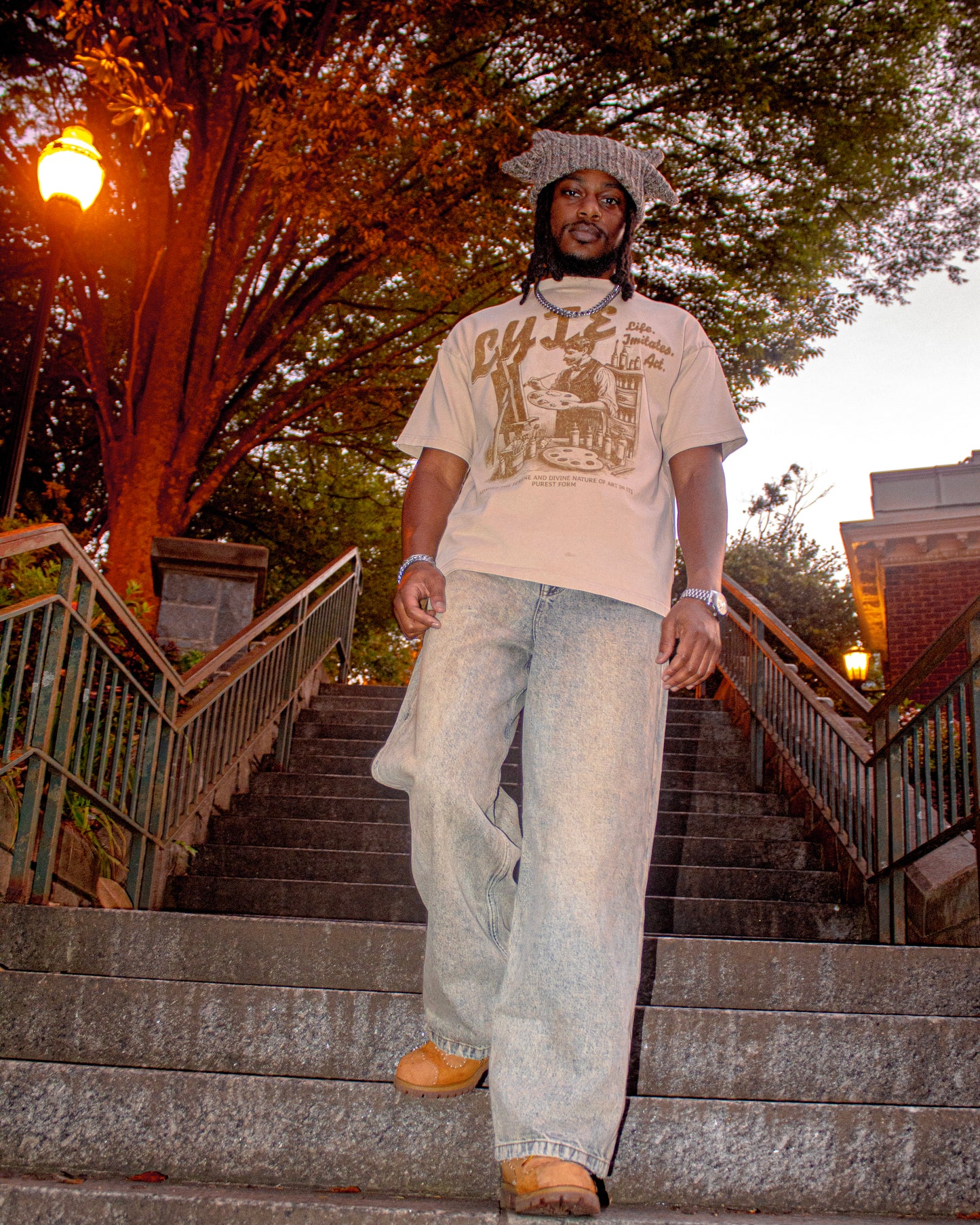 LYTE Art Tee- Sand
