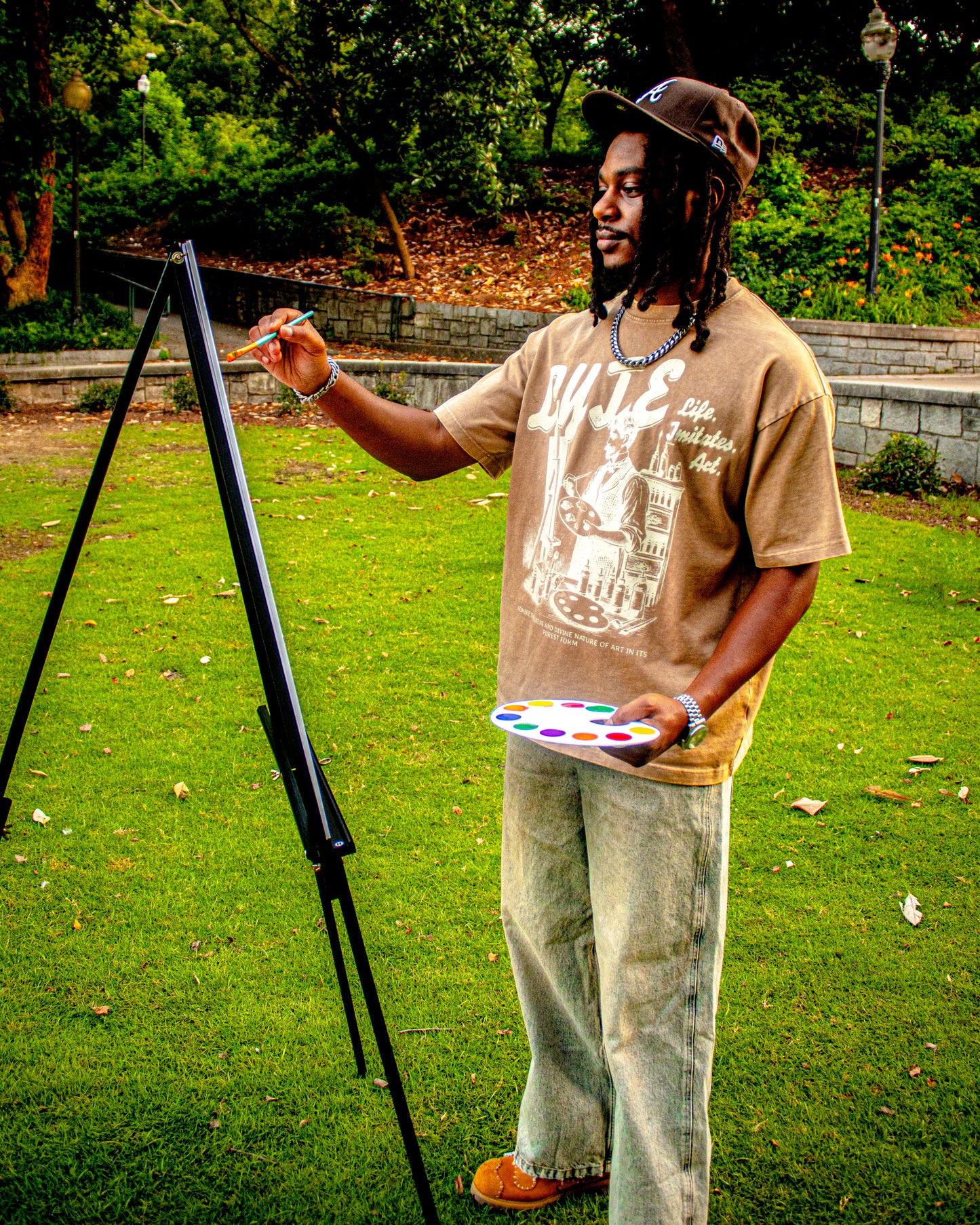LYTE Art Tee- Clay
