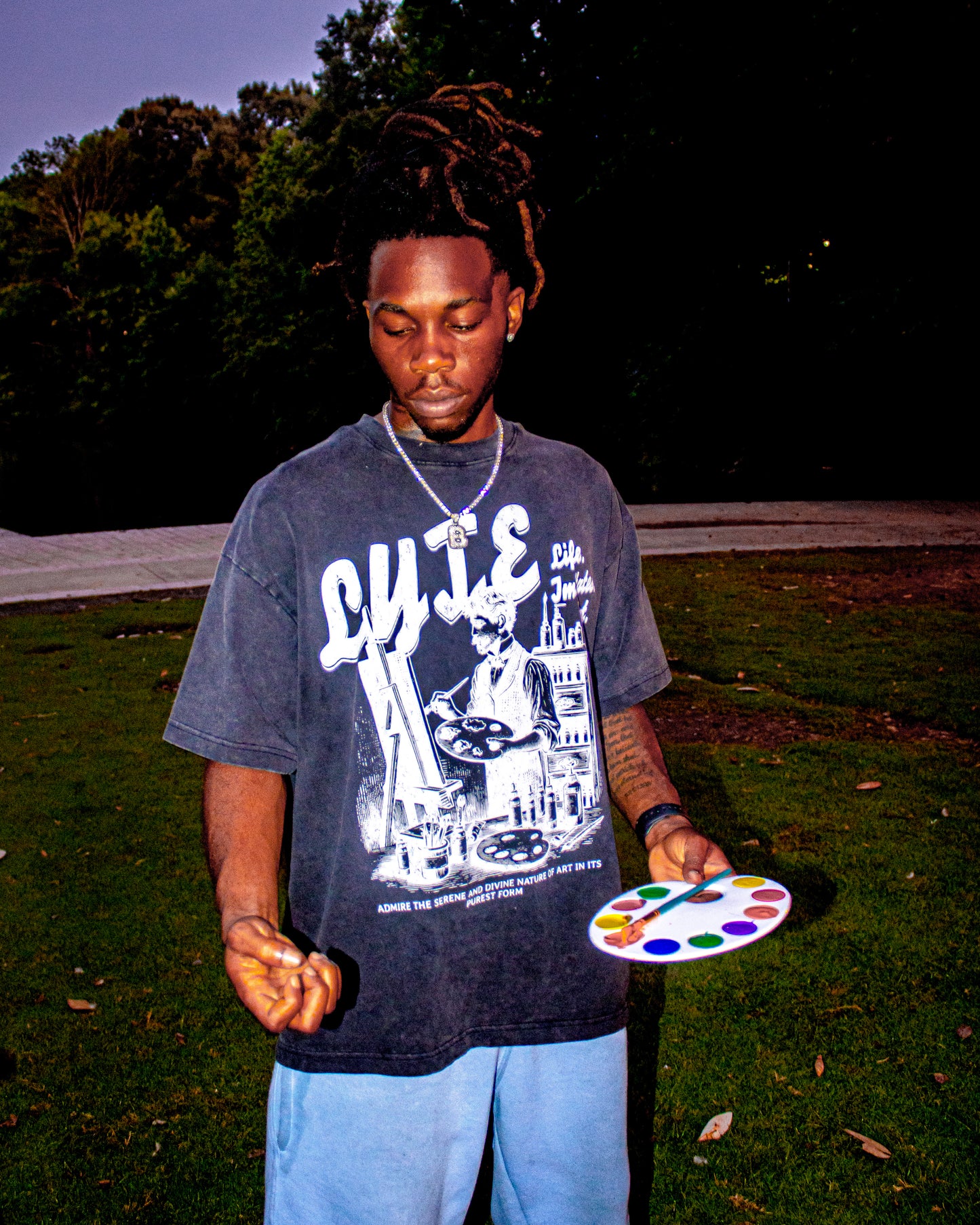 LYTE Art Tee - Smoke