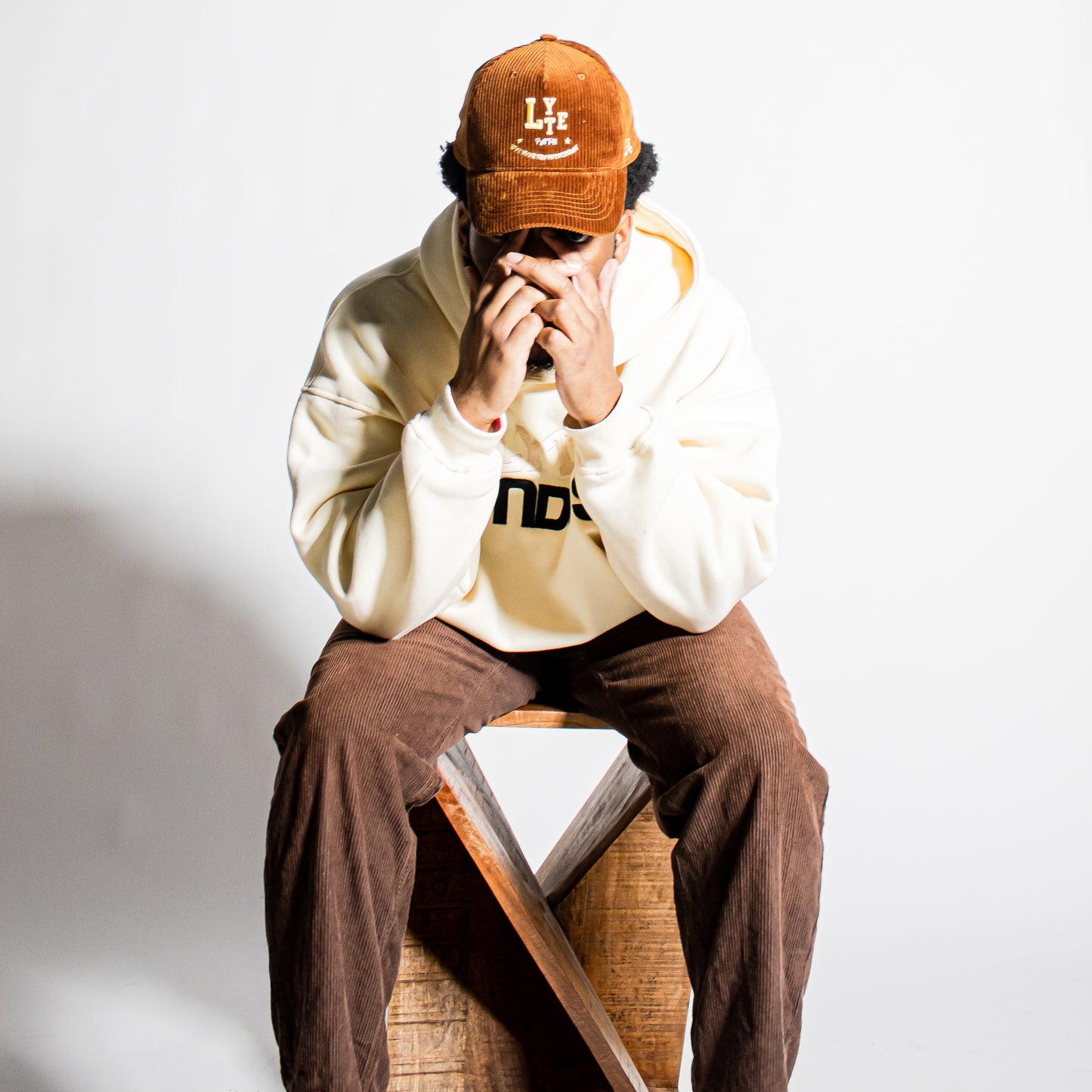 LYTE Path Corduroy Hat - Brown