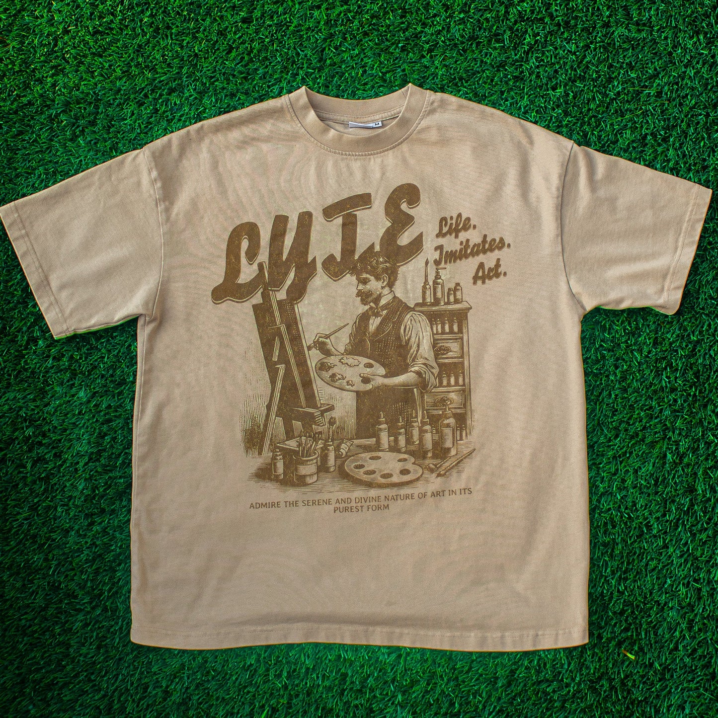 LYTE Art Tee- Sand
