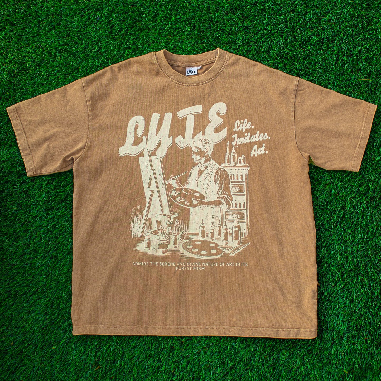 LYTE Art Tee- Clay