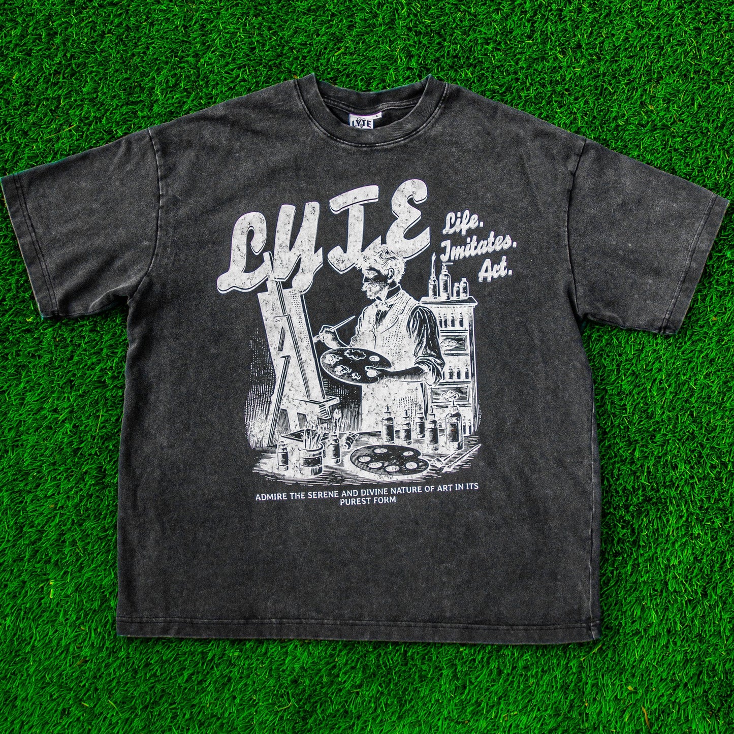 LYTE Art Tee - Smoke