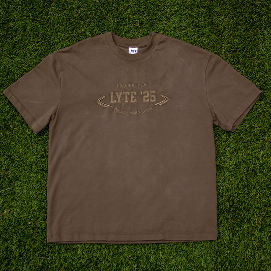 LYTE Statement Tee - Stone Brown