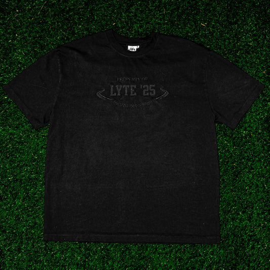LYTE Statement Tee - Jet Black