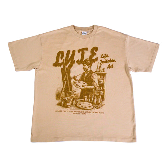 LYTE Art Tee- Sand