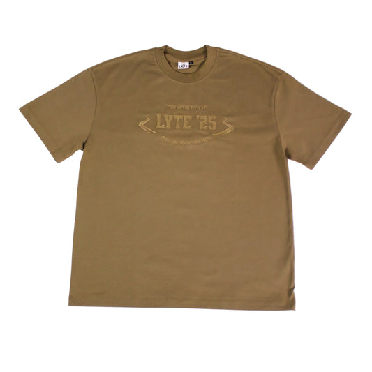 LYTE Statement Tee - Stone Brown