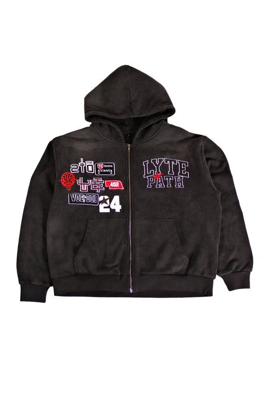 LYTE Patchwork Zip Up - Roots