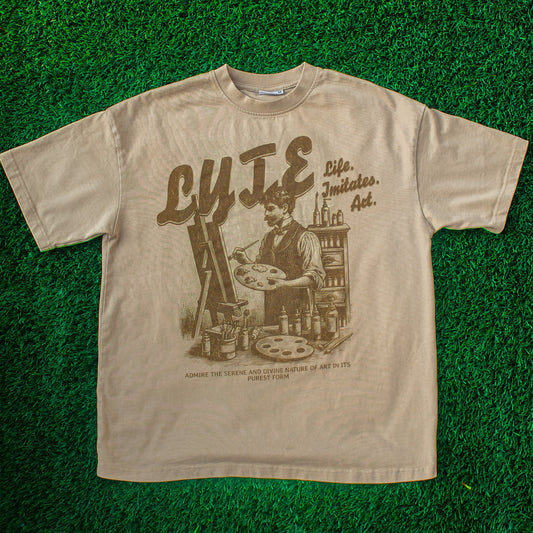 LYTE Art Tee- Sand