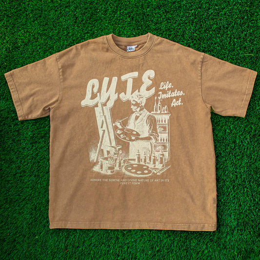 LYTE Art Tee- Clay