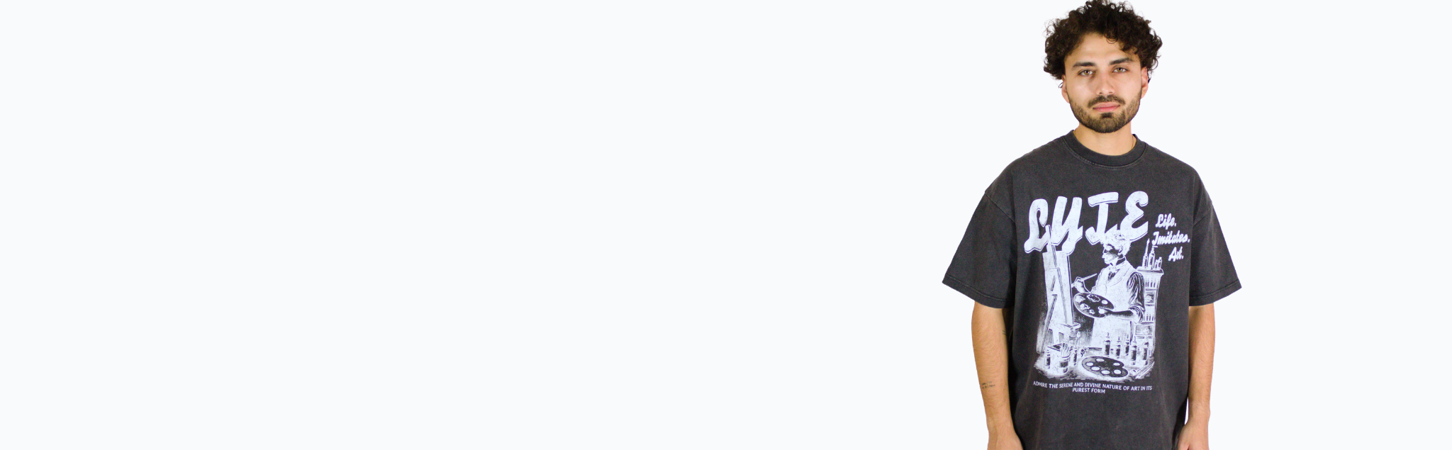 LYTE Art Tee - Smoke