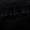 LYTE Statement Tee - Jet Black