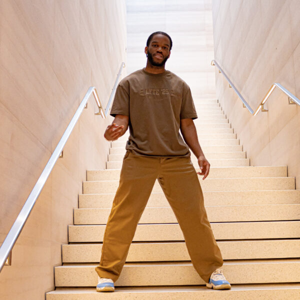 LYTE Statement Tee - Stone Brown