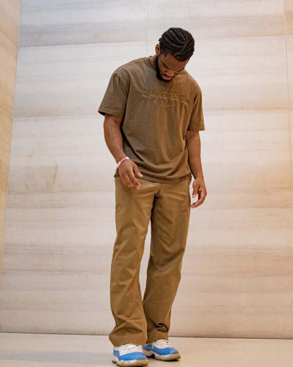 LYTE Statement Tee - Stone Brown