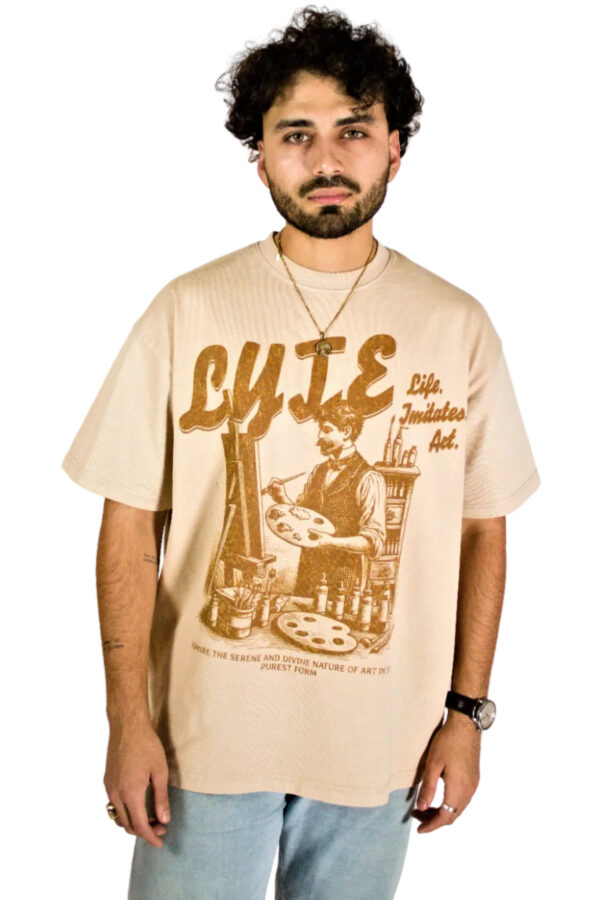 LYTE Art Tee- Sand