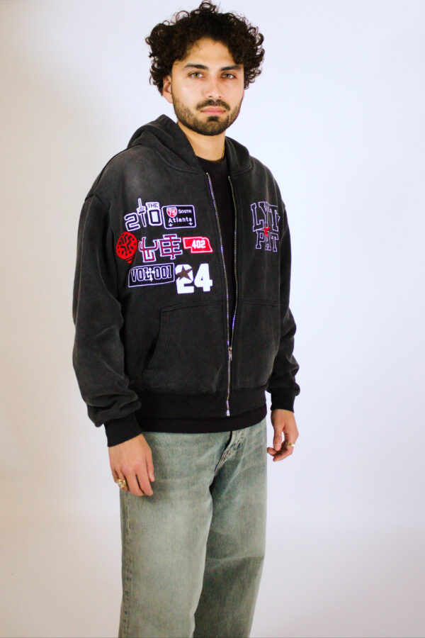 LYTE Patchwork Zip Up - Roots