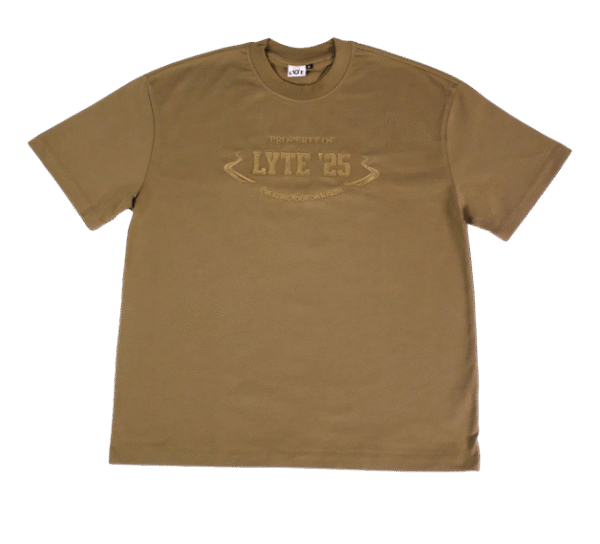 LYTE Statement Tee - Stone Brown