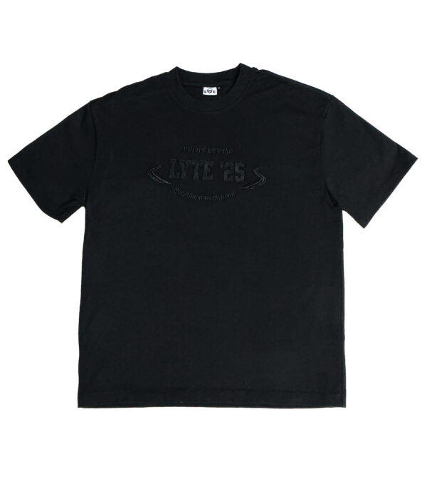 LYTE Statement Tee - Jet Black